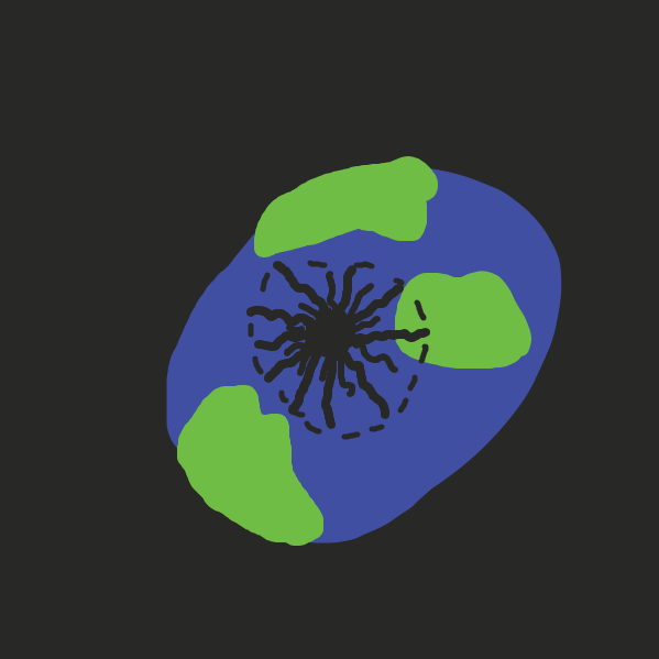 Drawing in the earth by Been13