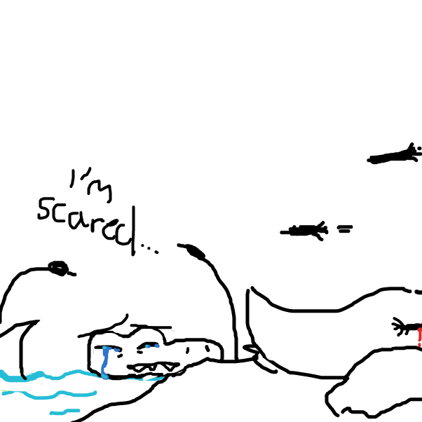 Drawing in RETREAT IMMEDIATLEY by Grump