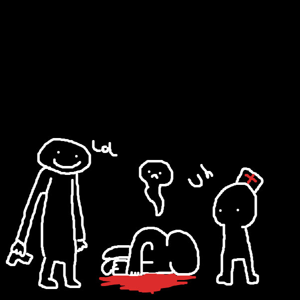 Family guy death pose - Online Drawing Game Comic Strip Panel by Yeoguort