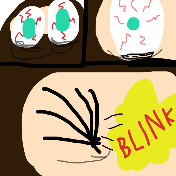 Drawing in Naked Jesus Staring Contest by BananaDoc