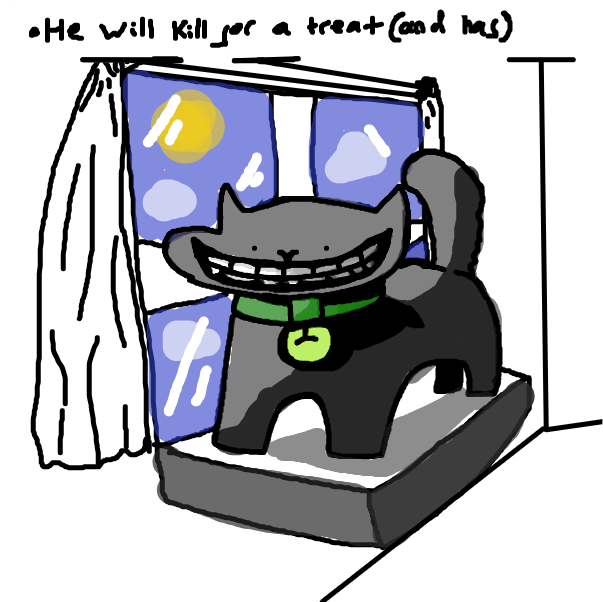 Henry is a good boy :) - Online Drawing Game Comic Strip Panel by Xayli