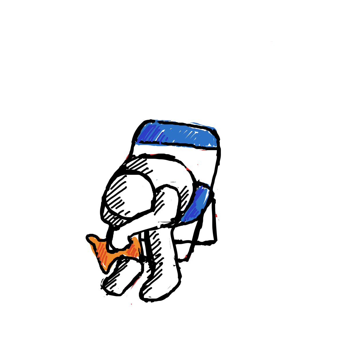 it can’t be… - Online Drawing Game Comic Strip Panel by bubaki