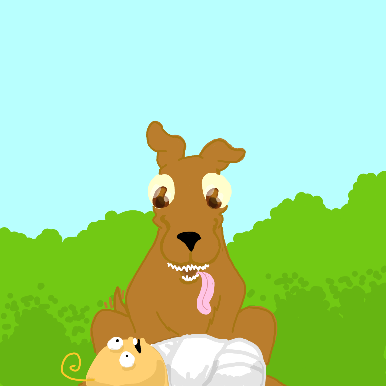  - Online Drawing Game Comic Strip Panel by Wizard Croissant