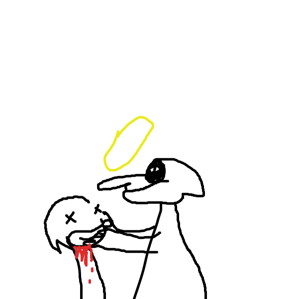 Death - Online Drawing Game Comic Strip Panel by Yeoguort