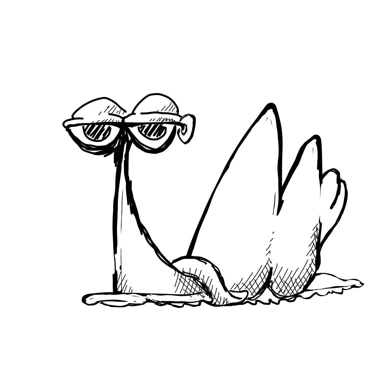  - Online Drawing Game Comic Strip Panel by Wizard Croissant