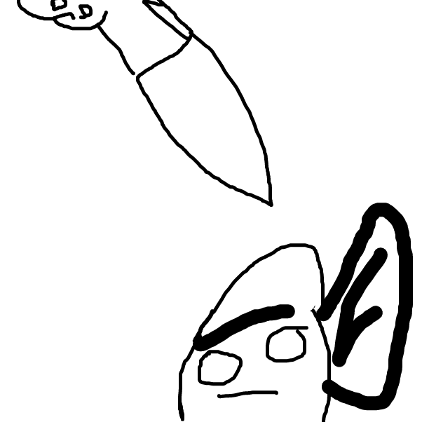 Drawing in for my slide by BananaDoc