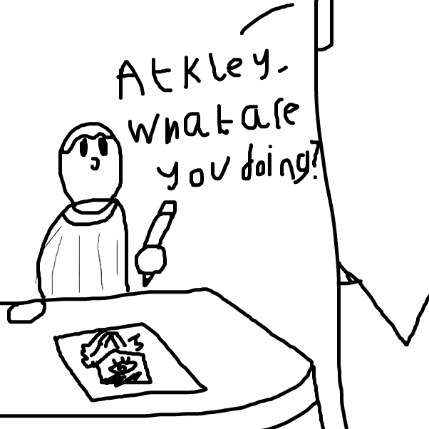 Drawing in unfinished draawing by BananaDoc