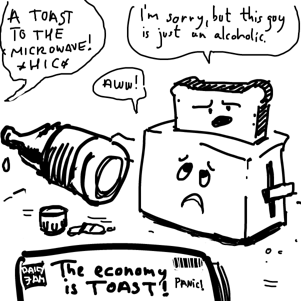 but alas.. a plot twist! - Online Drawing Game Comic Strip Panel by Peyocay