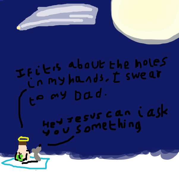 Rat Crook wants to know how the night works. - Online Drawing Game Comic Strip Panel by BananaDoc