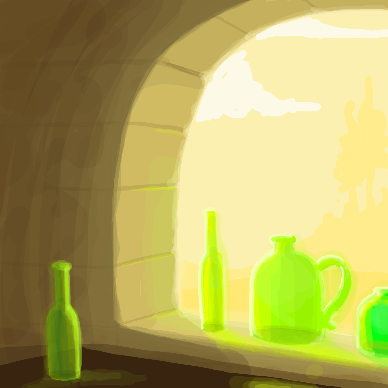Liked webcomic Green Glass