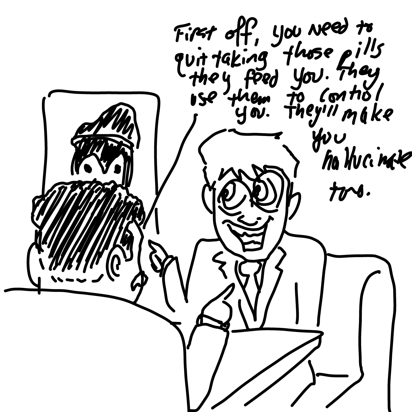  - Online Drawing Game Comic Strip Panel by Wizard Croissant