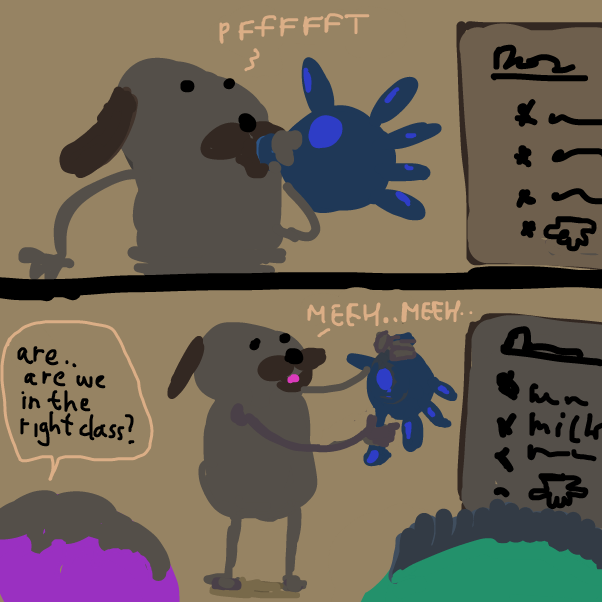 it's getting worse - Online Drawing Game Comic Strip Panel by Peyocay