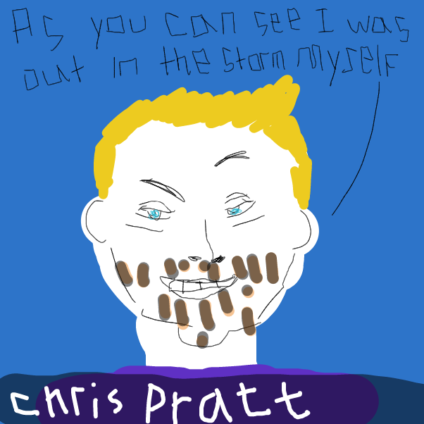 Drawing in The shitstorm by onhiatus