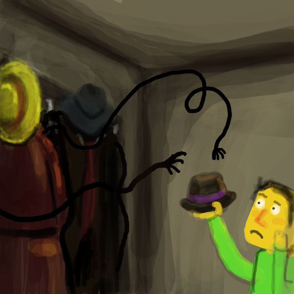 Do I ummm....get like a ticket or something? - Online Drawing Game Comic Strip Panel by Emjaypatrick