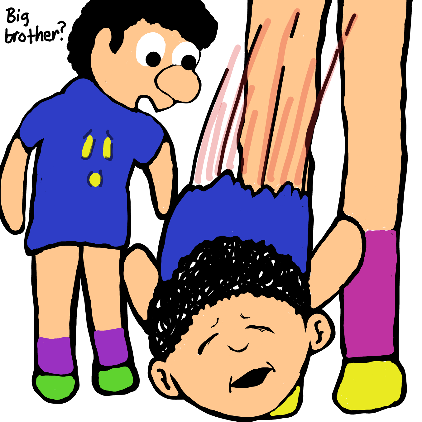  - Online Drawing Game Comic Strip Panel by Wizard Croissant