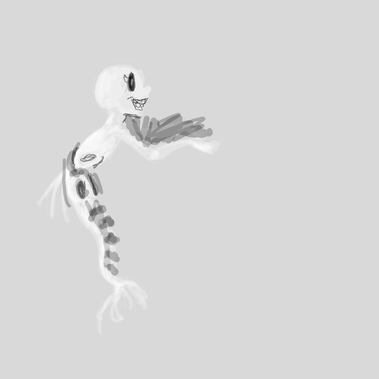 Made it a mermaid  - Online Drawing Game Comic Strip Panel by JA