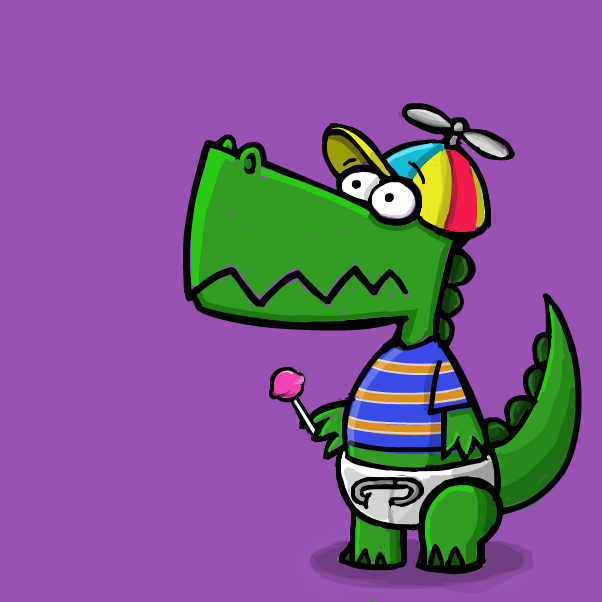 Dinosaur Jr - Online Drawing Game Comic Strip Panel by 🔲