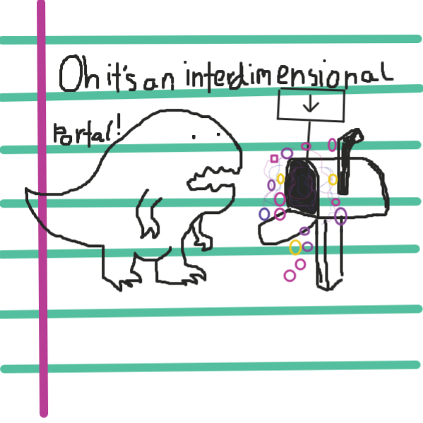 Drawing in Paper Doodle by Some_Tatti_Art