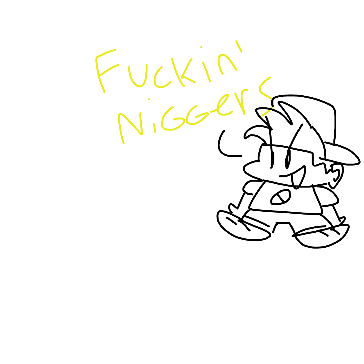 Drawing in Baby sitting an alien by kugirr