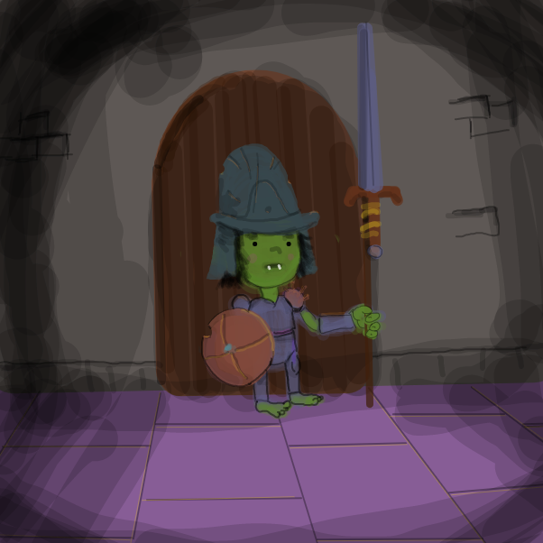 #goblinweek - Online Drawing Game Comic Strip Panel by Emjaypatrick