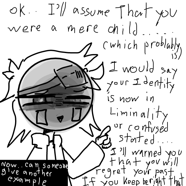 those social neophytes no
longer children but not yet teens engage with consumption practices and spaces particular to those who
must exist mid-way between two spheres of identity. Thus this shadowed reality, [not entirely correct for sure] - Online Drawing Game Comic Strip Panel by FifaSam