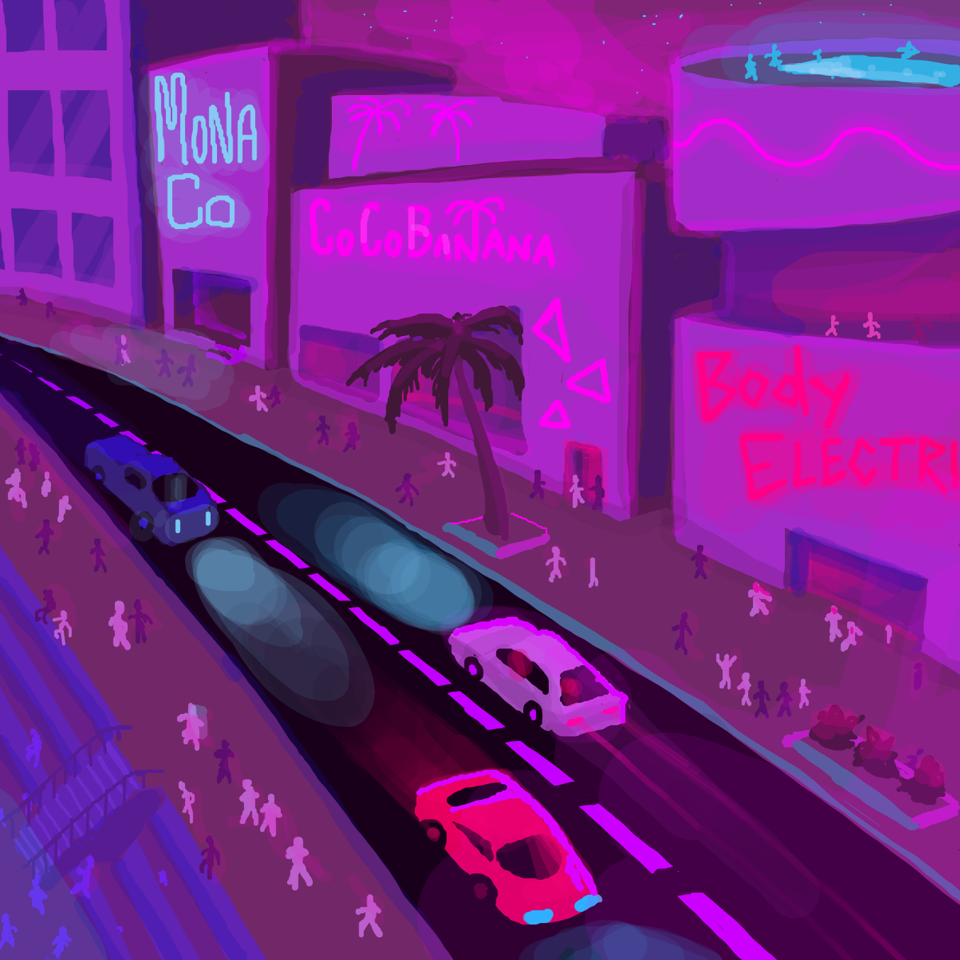 Drawing in Back 2 the 80s by TFD