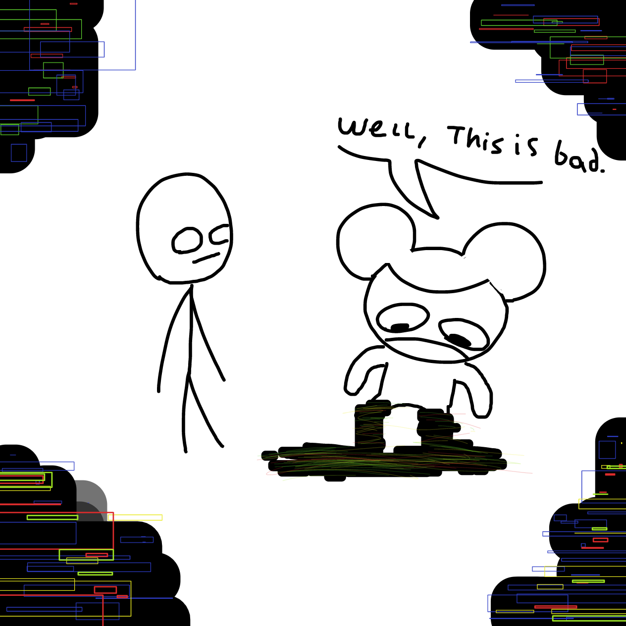 Drawing in for my slide by ammloguu