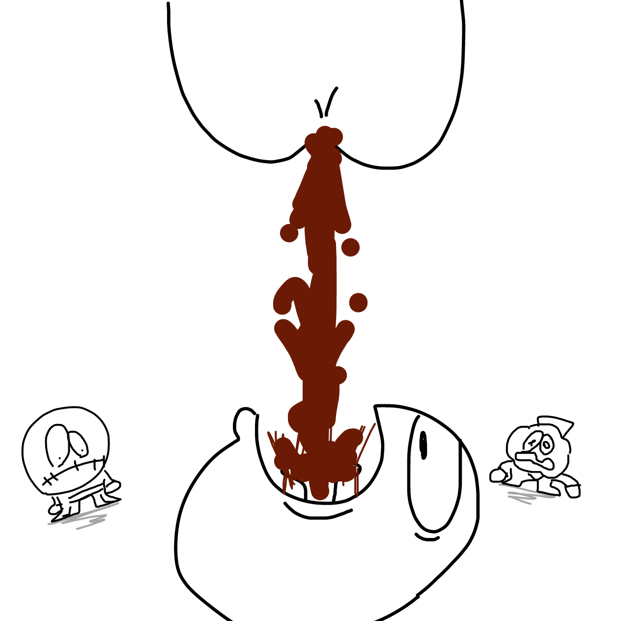 idk - Online Drawing Game Comic Strip Panel by ammloguu