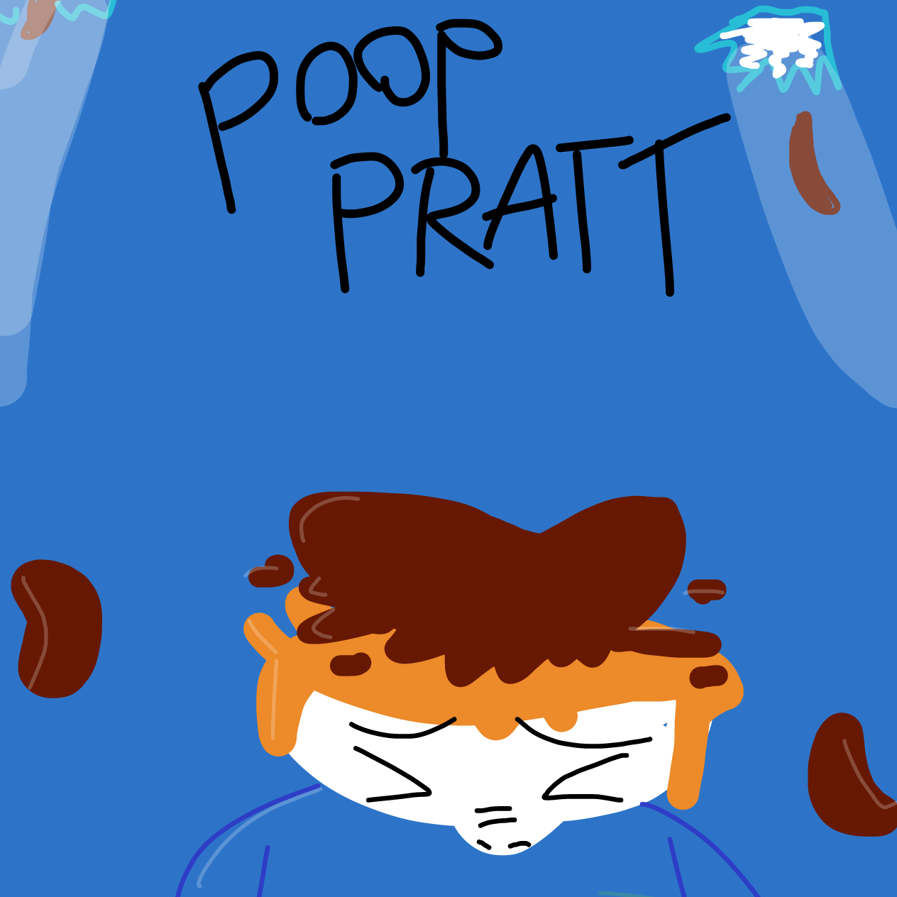 Drawing in The shitstorm by ammloguu