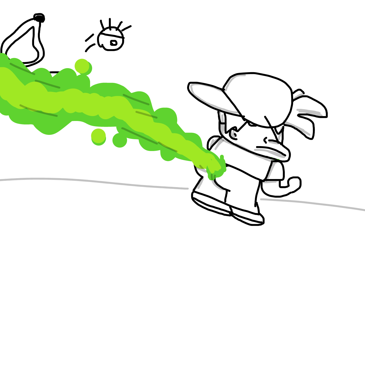 Drawing in make it quick. by ammloguu