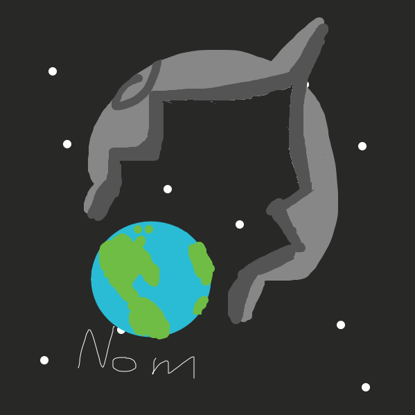 Drawing in We're Watching You.... by The Green Flame