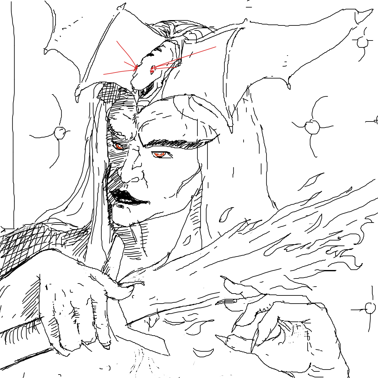 Drawing in undeath by Triforce