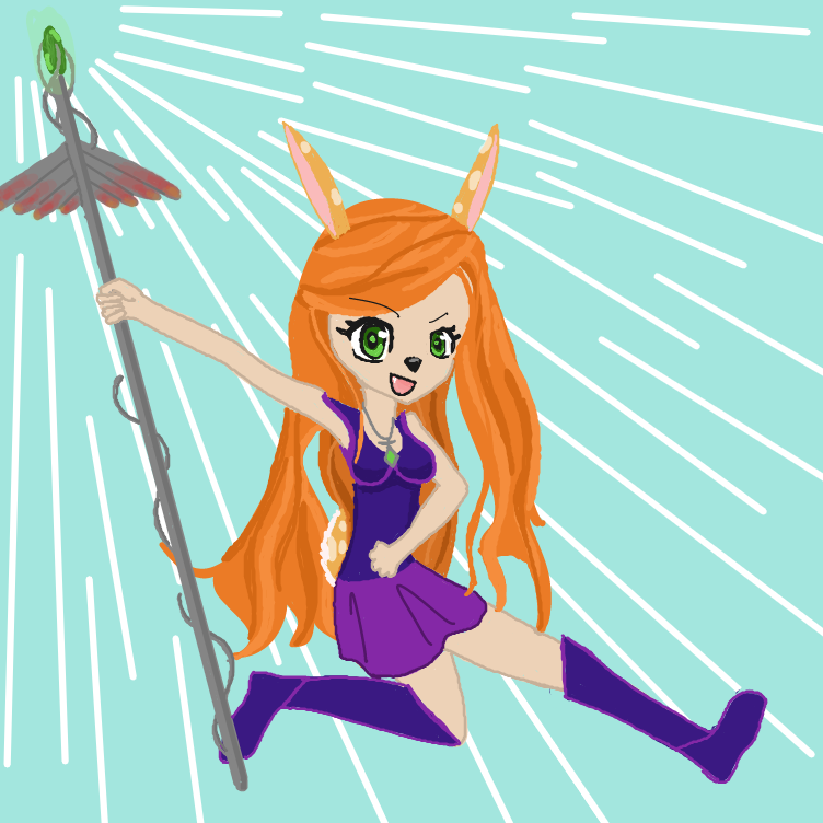 Drawing in DRAW YOURSELF AS A MAGICAL GIRL ***NOW*** by Setin
