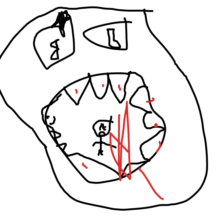 Drawing in happy life by amongus