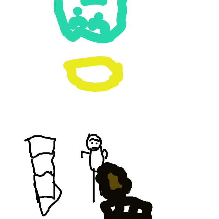 Drawing in The Poop Story by ChicaPizza