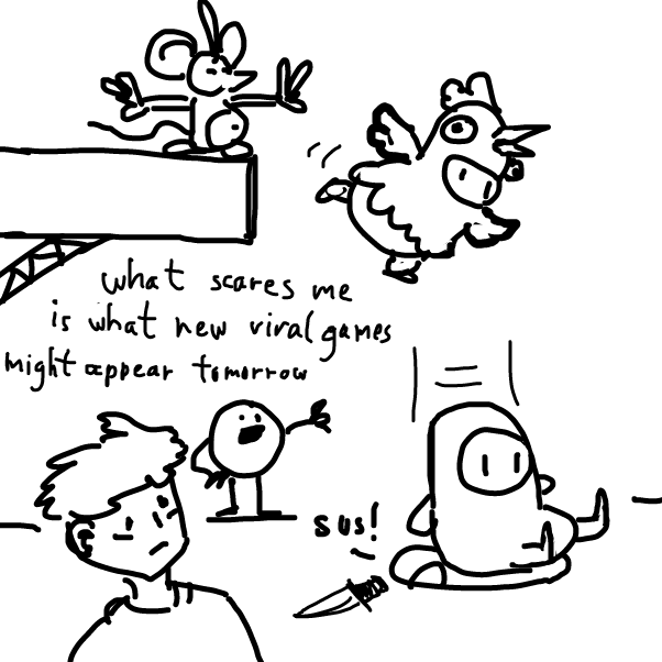  - Online Drawing Game Comic Strip Panel by Peyocay