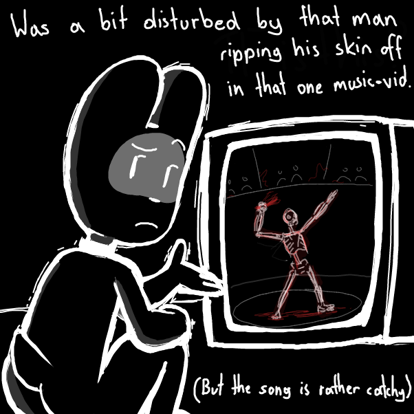 Drawing in what media (cartoon/music etc.) traumatize  you by Sluggishfella