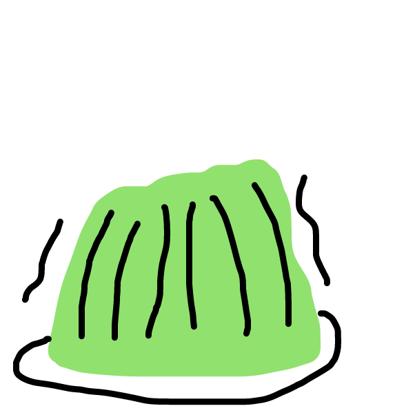 Green Jello (Jelly) - Online Drawing Game Comic Strip Panel by BananaDoc
