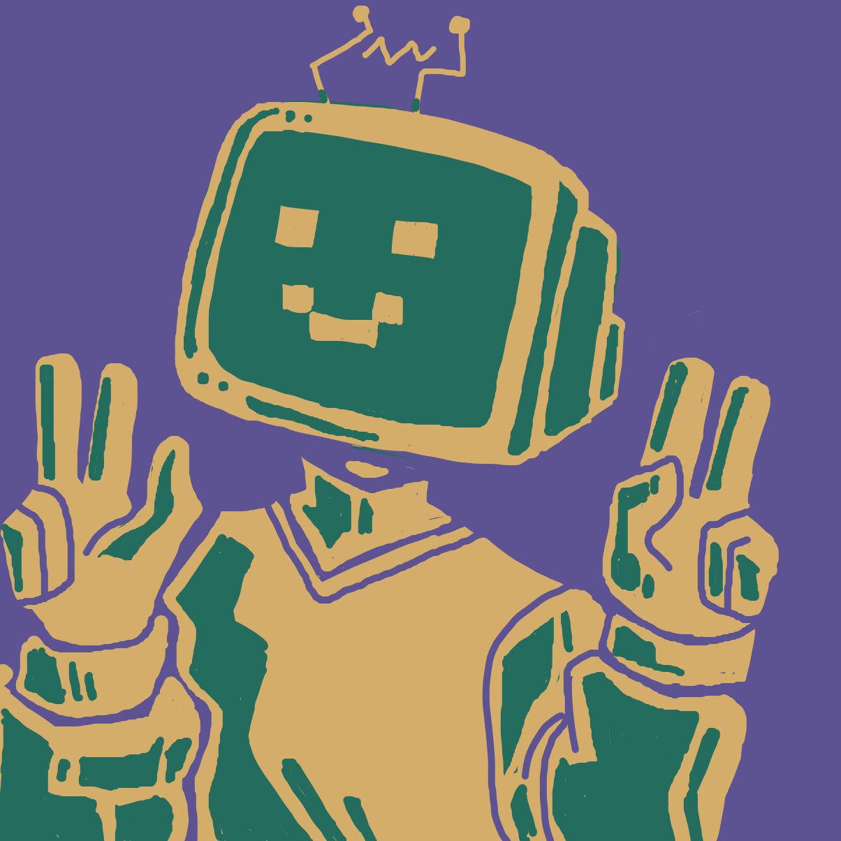 Drawing in 3 colors jam by bubaki