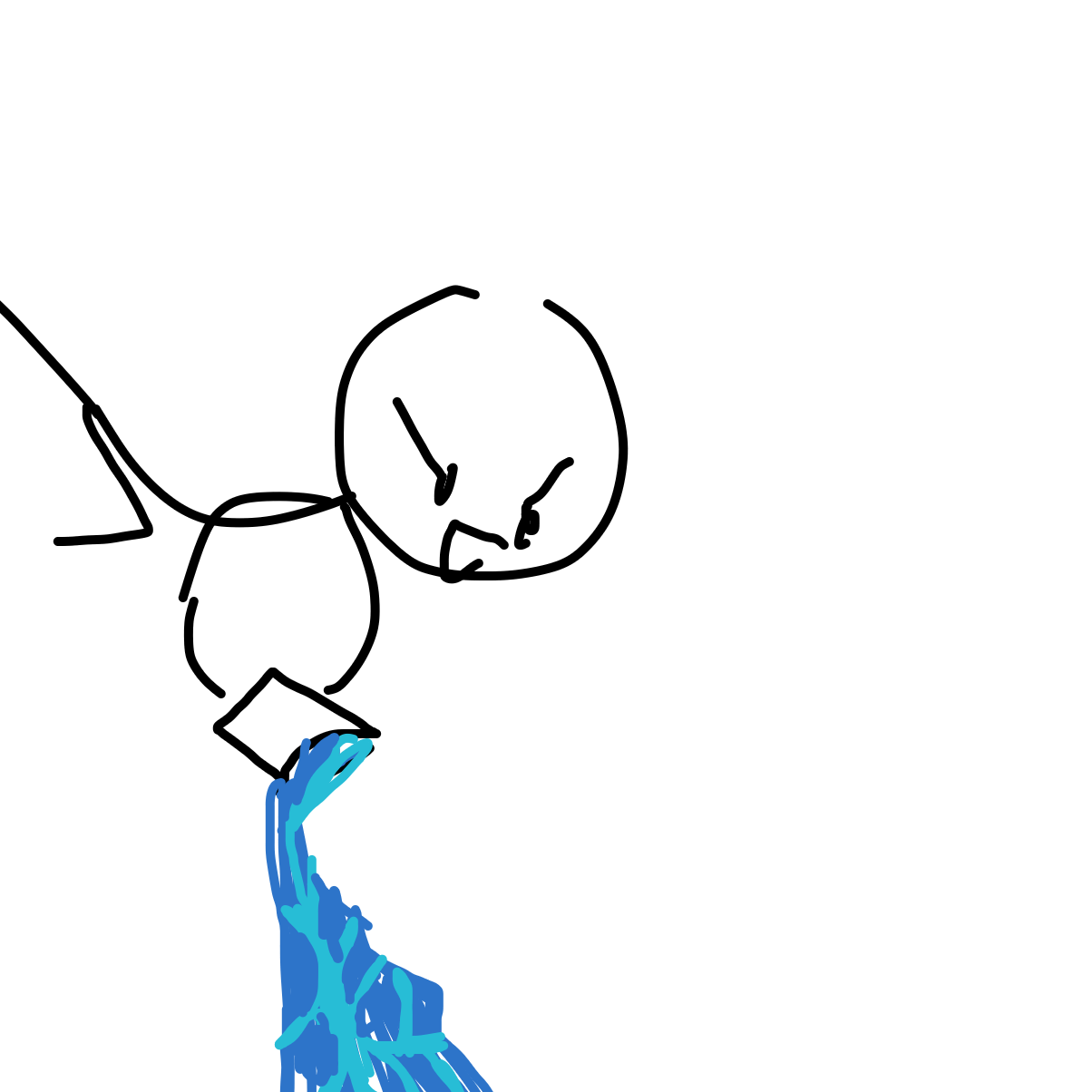  - Online Drawing Game Comic Strip Panel by Razputin