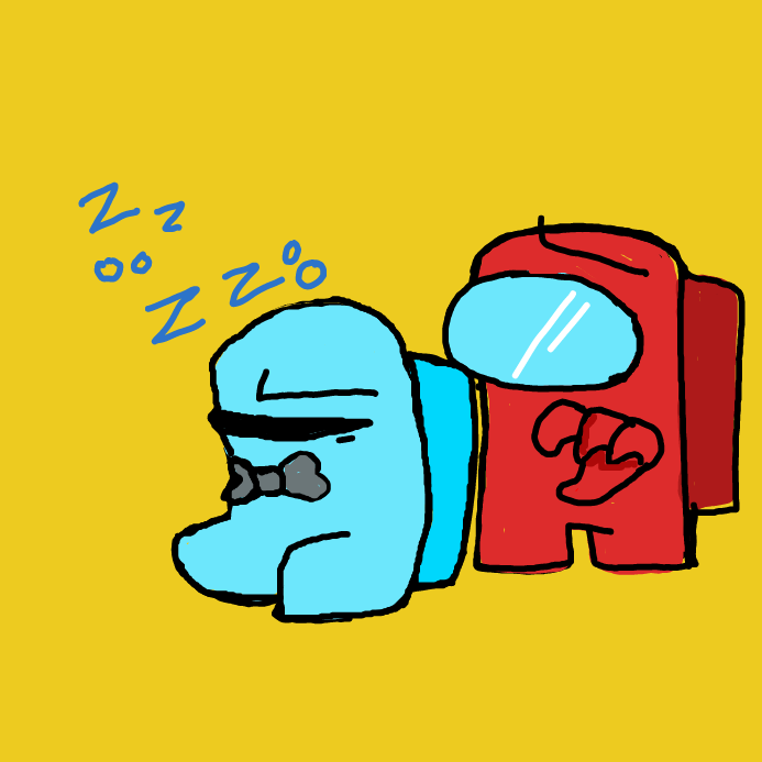 welp hes just too sleepy - Online Drawing Game Comic Strip Panel by scarlett