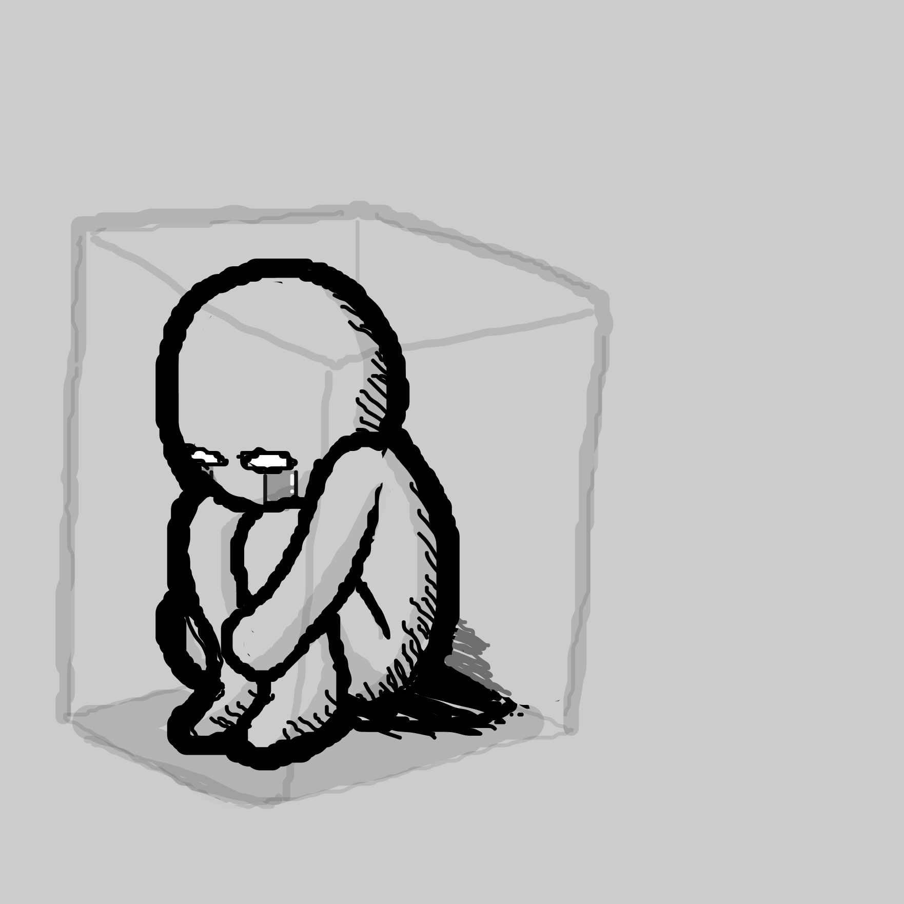  - Online Drawing Game Comic Strip Panel by Sluggishfella