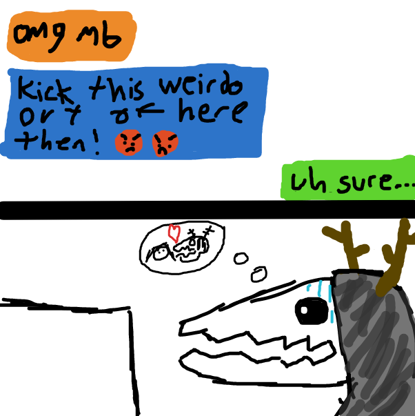 turns out there is a bunch of mythical creatures here in the wizard girl's groupchat... weird... - Online Drawing Game Comic Strip Panel by 🅿