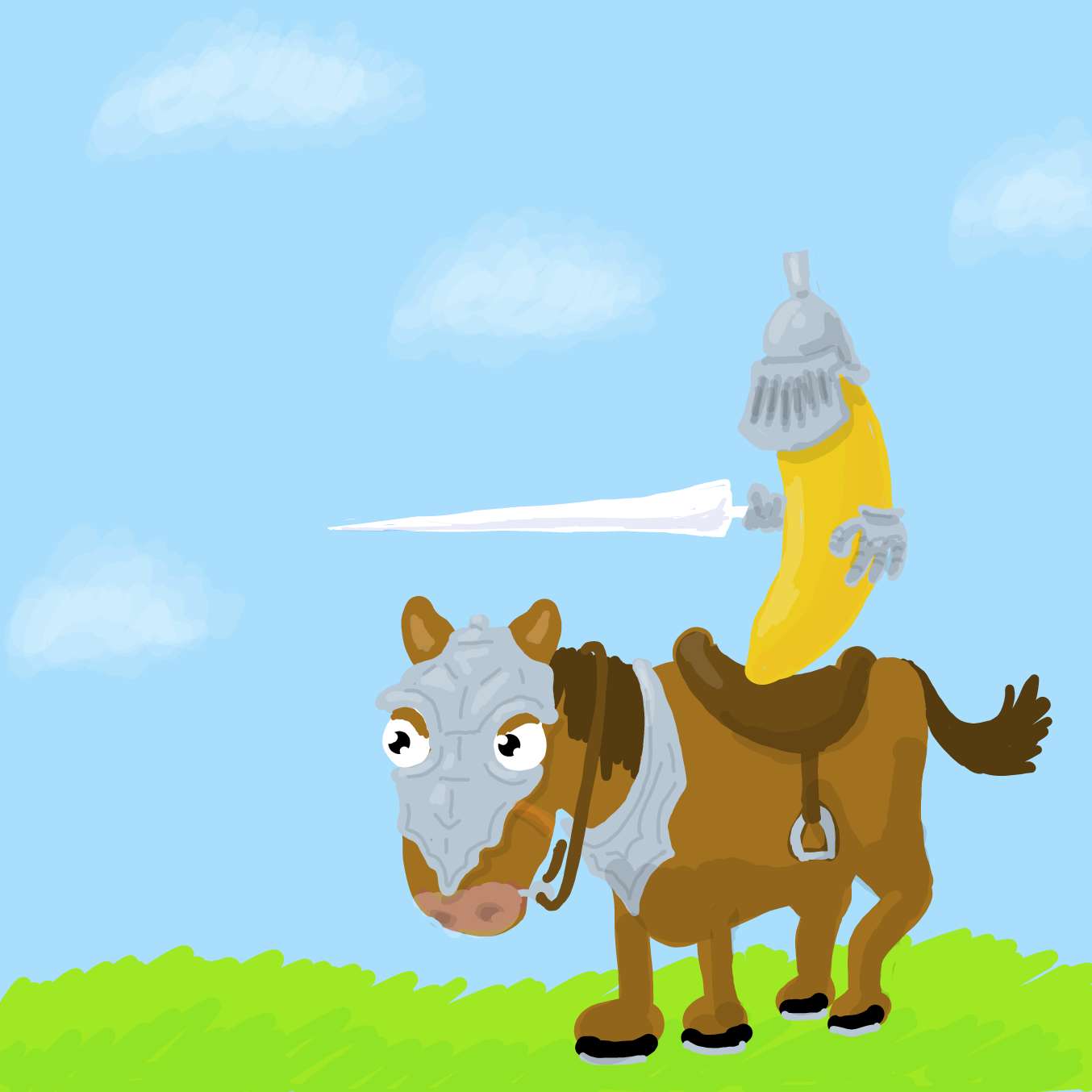  - Online Drawing Game Comic Strip Panel by Wizard Croissant