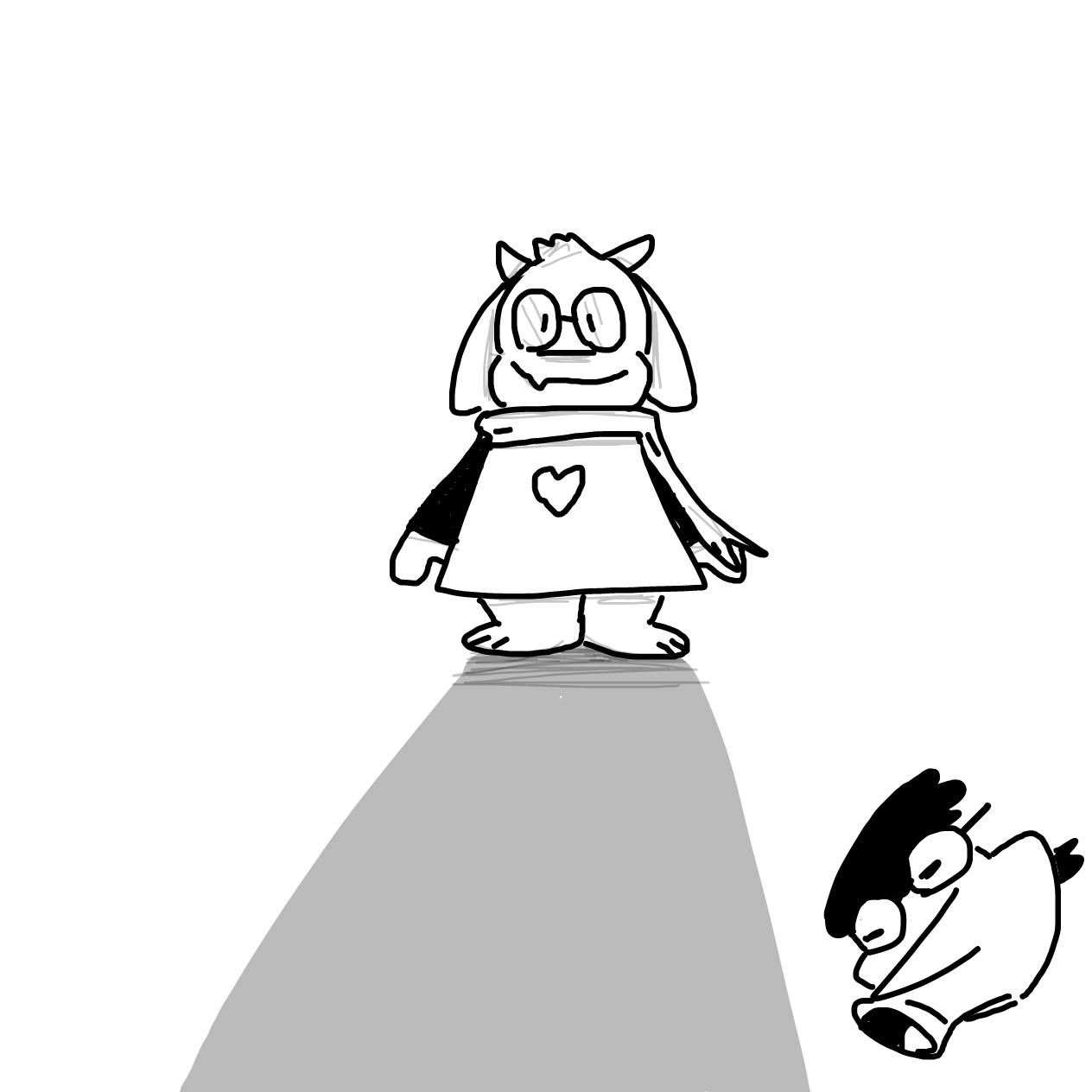 Drawing in ⠀ by susibakaka