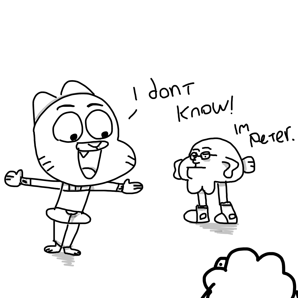  - Online Drawing Game Comic Strip Panel by susibakaka