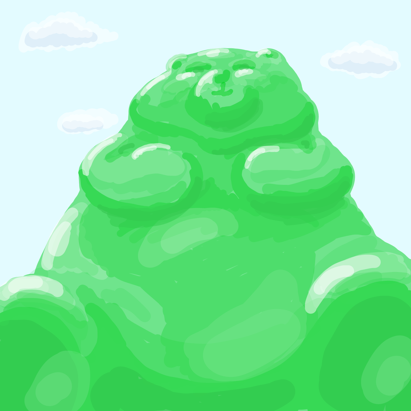 Drawing in Giant Gummi by Wizard Croissant