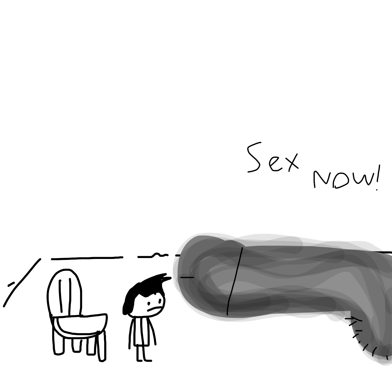 Drawing in Snow Walk by Ass