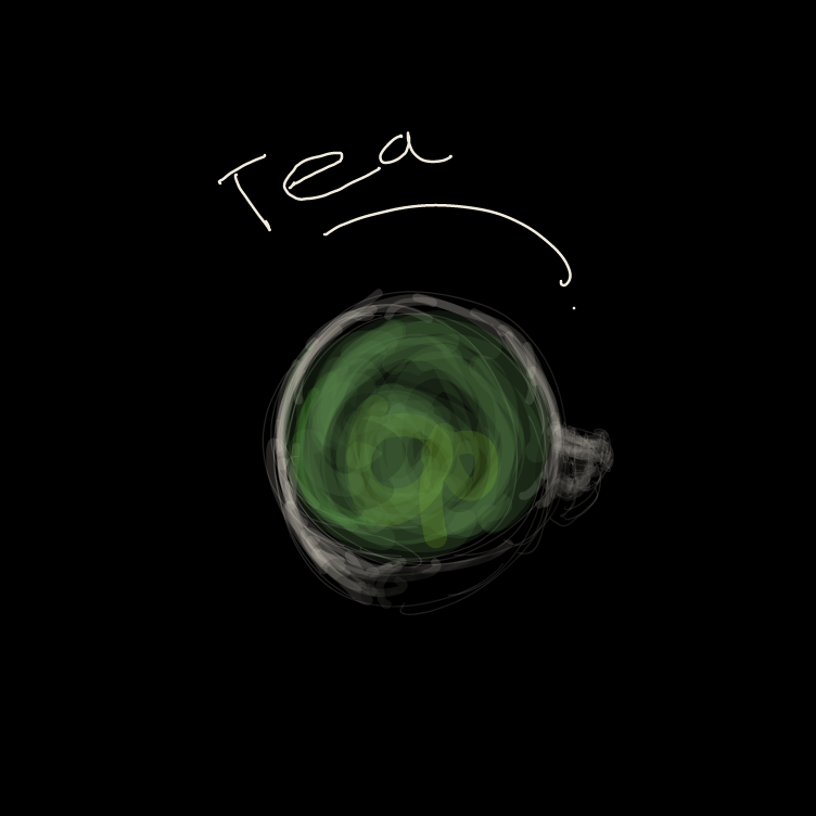 My name was to short but I also was given pics of tea.  - Online Drawing Game Comic Strip Panel by JA