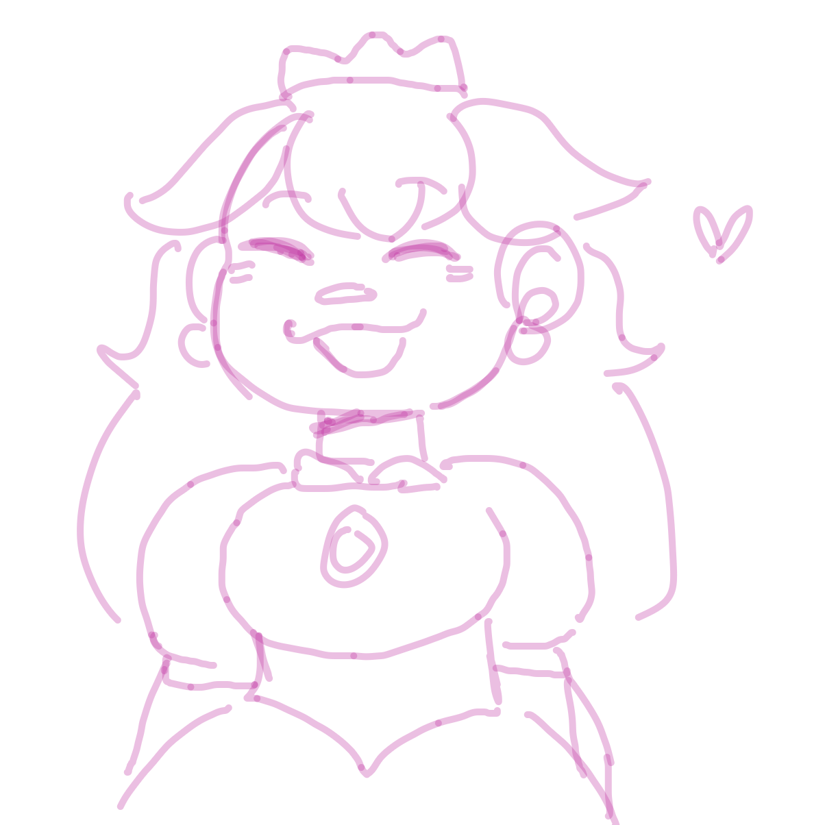 Drawing in draw a quick princes peach by bubaki